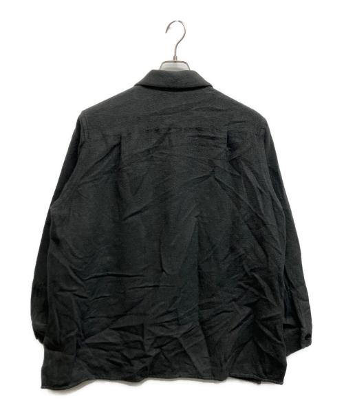 YOKE（ヨーク）YOKE (ヨーク) Cotton Yak Oversized W Pocket Shirt グレー サイズ:2の古着・服飾アイテム