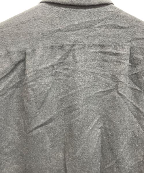 YOKE（ヨーク）YOKE (ヨーク) Cotton Yak Oversized W Pocket Shirt グレー サイズ:2の古着・服飾アイテム