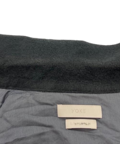YOKE（ヨーク）YOKE (ヨーク) Cotton Yak Oversized W Pocket Shirt グレー サイズ:2の古着・服飾アイテム
