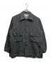 YOKE（ヨーク）の古着「Cotton Yak Oversized W Pocket Shirt」｜グレー