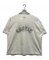 COOTIE PRODUCTIONS（クーティープロダクツ）の古着「カレッジロゴプリントオーバーサイズTシャツ」｜ホワイト