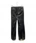 TAAKK (ターク) LEATHER LIKE TROUSERS ブラック サイズ:1：8000円