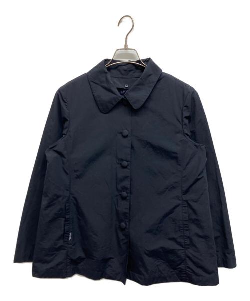 Mademoiselle NON NON（マドモアゼルノンノン）Mademoiselle NON NON (マドモアゼルノンノン) ライナー付コート ネイビー サイズ:Lの古着・服飾アイテム