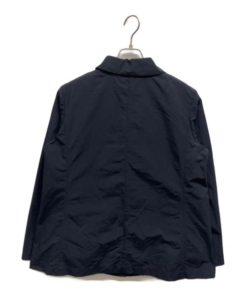 Mademoiselle NON NON（マドモアゼルノンノン）Mademoiselle NON NON (マドモアゼルノンノン) ライナー付コート ネイビー サイズ:Lの古着・服飾アイテム