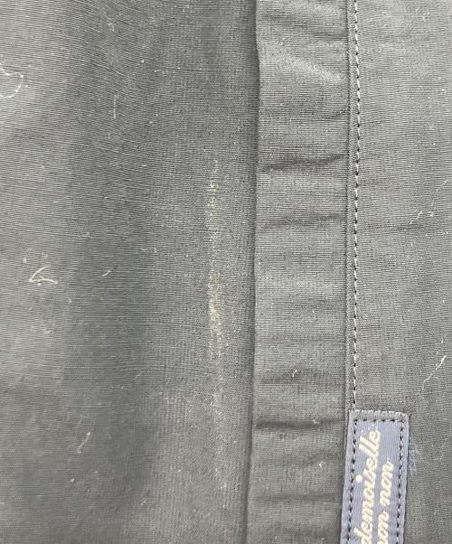Mademoiselle NON NON（マドモアゼルノンノン）Mademoiselle NON NON (マドモアゼルノンノン) ライナー付コート ネイビー サイズ:Lの古着・服飾アイテム