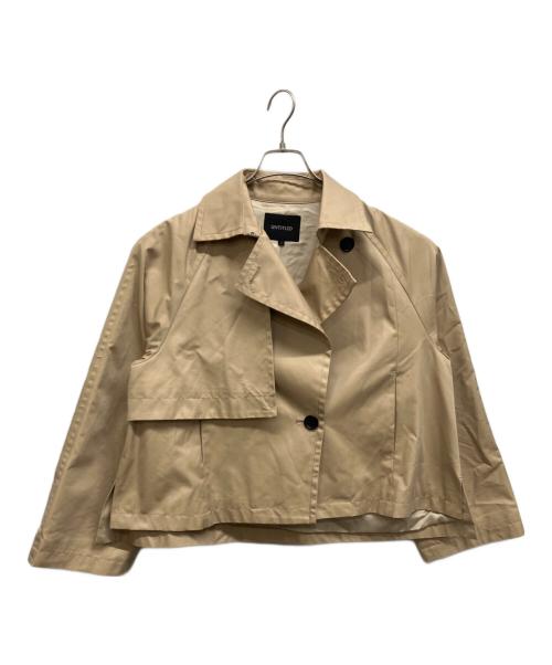 UNTITLED（アンタイトル）UNTITLED (アンタイトル) ショートトレンチコート ベージュ サイズ:2の古着・服飾アイテム