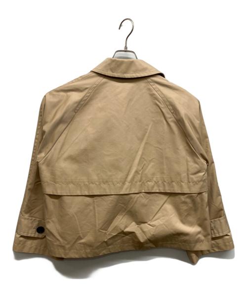 UNTITLED（アンタイトル）UNTITLED (アンタイトル) ショートトレンチコート ベージュ サイズ:2の古着・服飾アイテム