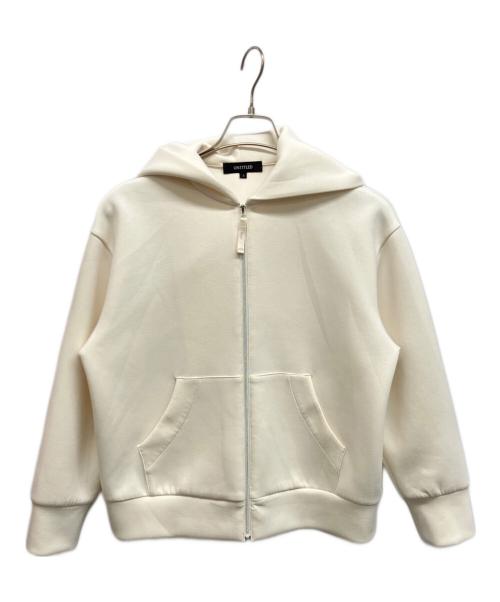 UNTITLED（アンタイトル）UNTITLED (アンタイトル) ダンボールジップフーディ ホワイト サイズ:２の古着・服飾アイテム