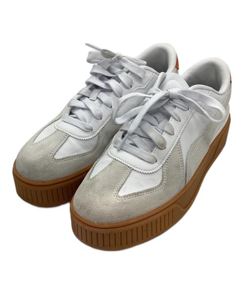 PUMA（プーマ）PUMA (プーマ) KARMEN T2 ホワイト サイズ:25cmの古着・服飾アイテム