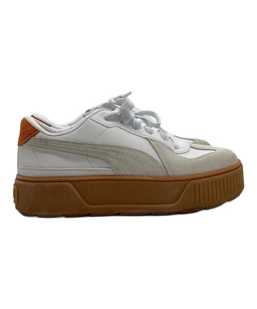 PUMA（プーマ）PUMA (プーマ) KARMEN T2 ホワイト サイズ:25cmの古着・服飾アイテム
