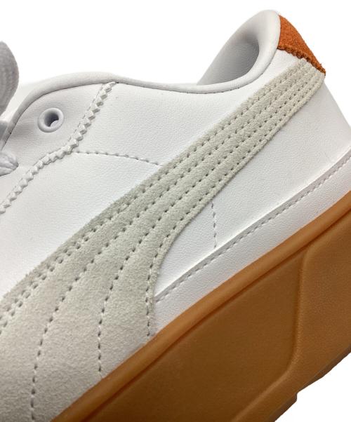 PUMA（プーマ）PUMA (プーマ) KARMEN T2 ホワイト サイズ:25cmの古着・服飾アイテム