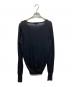 JOHN SMEDLEY (ジョンスメドレー) ウールVネックニット ブラック サイズ:Free：4000円