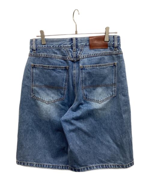 MARITHE+FRANCOIS GIRBAUD（マリテフランソワジルボー）MARITHE+FRANCOIS GIRBAUD (マリテフランソワジルボー) M BERMUDA DENIM PANTS インディゴ サイズ:Ⅿの古着・服飾アイテム