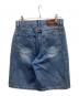 MARITHE+FRANCOIS GIRBAUD (マリテフランソワジルボー) M BERMUDA DENIM PANTS インディゴ サイズ:Ⅿ：8000円