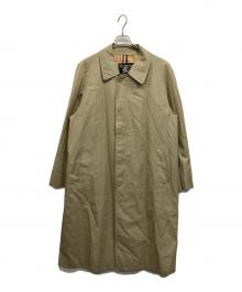 Burberry's（バーバリー）の古着「裏地ノバチェックステンカラーコート」｜ベージュ