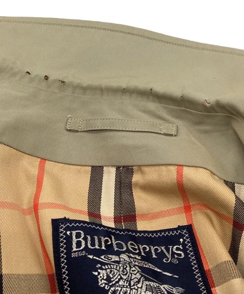 Burberry's（バーバリー）Burberry's (バーバリー) 裏地ノバチェックステンカラーコート ベージュ サイズ:不明の古着・服飾アイテム
