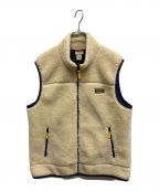 L.L.Beanエルエルビーン）の古着「L.L.Bean マウンテンパイルフリースベスト」｜ベージュ