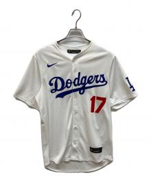 NIKE（ナイキ）の古着「MLB リミテッド ユニフォーム　ゲームシャツ」｜ホワイト