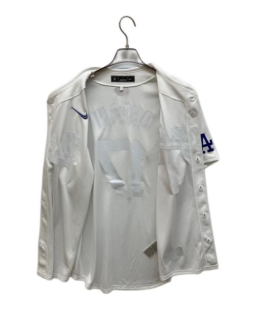NIKE（ナイキ）NIKE (ナイキ) MLB リミテッド ユニフォーム　ゲームシャツ ホワイト サイズ:Mの古着・服飾アイテム