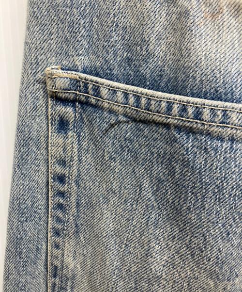 ZARA（ザラ）ZARA (ザラ) グラデーション BAGGY-FIT デニムパンツ インディゴ サイズ:Ｓの古着・服飾アイテム