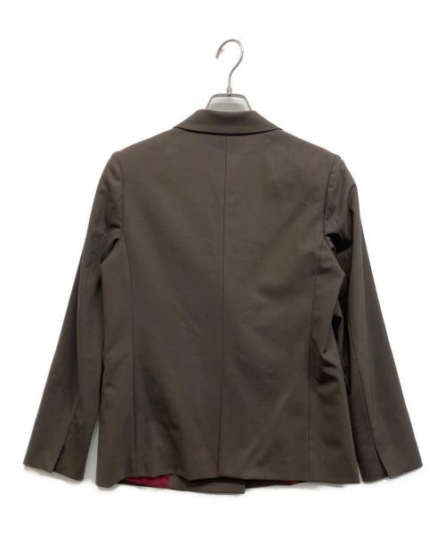 green label relaxing（グリーンレーベルリラクシング）green label relaxing (グリーンレーベルリラクシング) ダブルテーラードジャケット ブラウン サイズ:40の古着・服飾アイテム