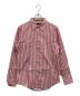 Paul Smith COLLECTION（ポールスミス コレクション）の古着「ストライプドレスシャツ」｜レッド