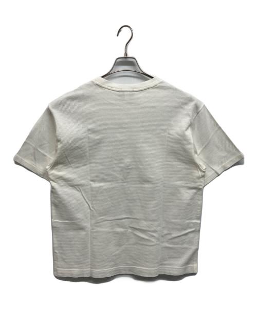 LACOSTE（ラコステ）LACOSTE (ラコステ) 417 EDIFICE (417 エディフィス) ワッフルTシャツ ホワイト サイズ:Mの古着・服飾アイテム