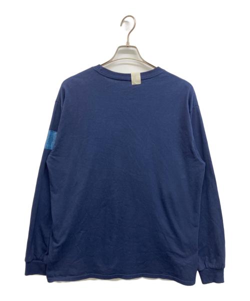 N.HOOLYWOOD（エヌ ハリウッド）N.HOOLYWOOD (エヌ ハリウッド) N.HOOLYWOOD LONG SLEEVE T-SHIRT ネイビー サイズ:38の古着・服飾アイテム