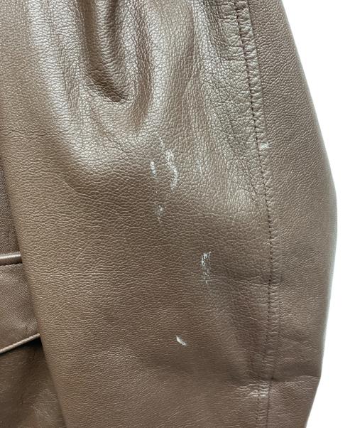 cooper（クーパー）cooper (クーパー) COOPER A-2レザージャケット ブラウン サイズ:48Lの古着・服飾アイテム