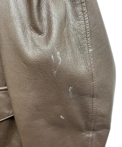 cooper（クーパー）cooper (クーパー) COOPER A-2レザージャケット ブラウン サイズ:48Lの古着・服飾アイテム