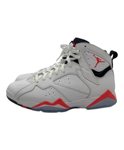 NIKE（ナイキ）NIKE (ナイキ) Air Jordan 7 Retro White Infrared ホワイト サイズ:US10.5 UK9.5 CM28.5 BR42.5 CN285の古着・服飾アイテム