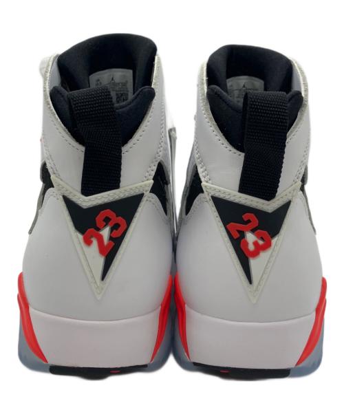NIKE（ナイキ）NIKE (ナイキ) Air Jordan 7 Retro White Infrared ホワイト サイズ:US10.5 UK9.5 CM28.5 BR42.5 CN285の古着・服飾アイテム