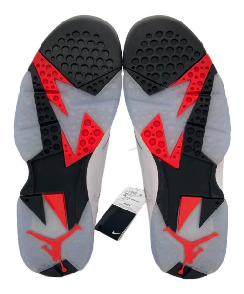 NIKE（ナイキ）NIKE (ナイキ) Air Jordan 7 Retro White Infrared ホワイト サイズ:US10.5 UK9.5 CM28.5 BR42.5 CN285の古着・服飾アイテム