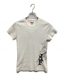 DND4DES（ディーエヌディーフォーデス）の古着「DND4DES Cross Graphic T-Shirt」｜ホワイト