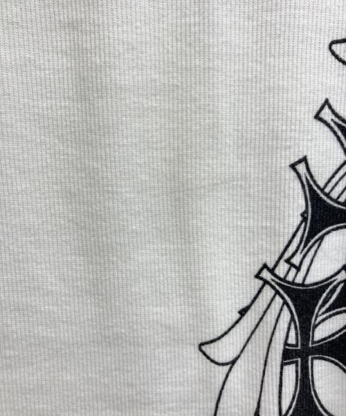 DND4DES（ディーエヌディーフォーデス）DND4DES (ディーエヌディーフォーデス) DND4DES Cross Graphic T-Shirt ホワイト サイズ:Mの古着・服飾アイテム