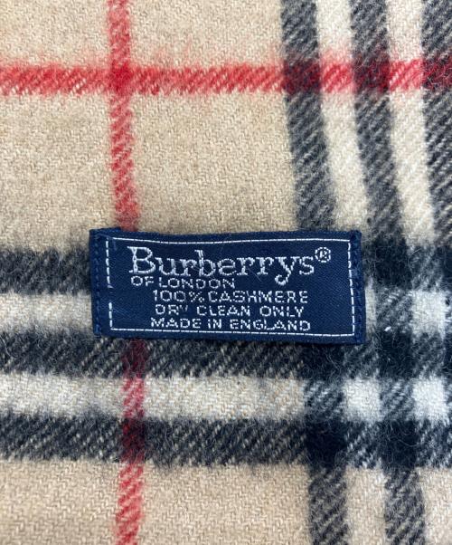 Burberry's（バーバリーズ）Burberry's (バーバリーズ) ノバチェックマフラー ベージュの古着・服飾アイテム