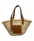 LOEWEロエベ）の古着「バスケットバッグ ミディアム」｜ベージュ