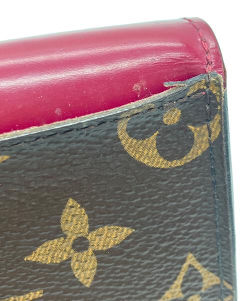 LOUIS VUITTON（ルイ ヴィトン）LOUIS VUITTON (ルイ ヴィトン) モノグラム　ポルトフォイユゾエウォレット ブラウン サイズ:下記参照の古着・服飾アイテム