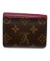 LOUIS VUITTON (ルイ ヴィトン) モノグラム　ポルトフォイユゾエウォレット ブラウン サイズ:下記参照：18000円