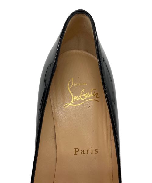 Christian Louboutin（クリスチャン・ルブタン）Christian Louboutin (クリスチャン・ルブタン) PIGALLE 85 PATENT CALF ブラック サイズ:36 1/2の古着・服飾アイテム