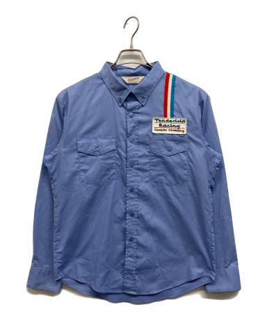 中古・古着通販】TENDERLOIN (テンダーロイン) ワークシャツ ブルー