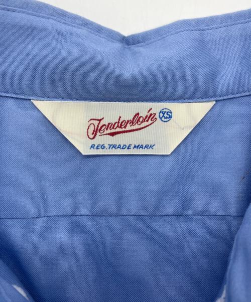 TENDERLOIN（テンダーロイン）TENDERLOIN (テンダーロイン) ワークシャツ ブルー サイズ:XSの古着・服飾アイテム