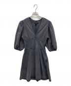 ALL SAINTSオールセインツ）の古着「ALL SAINTS NOVA TENCEL DRESS」｜ブラック