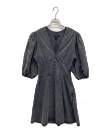 ALL SAINTS（オールセインツ）の古着「ALL SAINTS NOVA TENCEL DRESS」｜ブラック