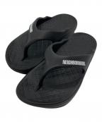 NEIGHBORHOODネイバーフッド）の古着「RIG FOOTWEAR リカバリーサンダル」｜ブラック