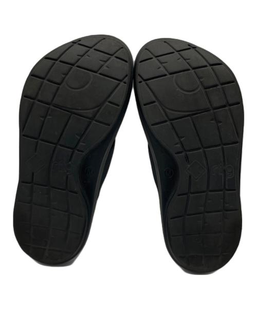 NEIGHBORHOOD（ネイバーフッド）NEIGHBORHOOD (ネイバーフッド) RIG FOOTWEAR リカバリーサンダル ブラック サイズ:Mの古着・服飾アイテム