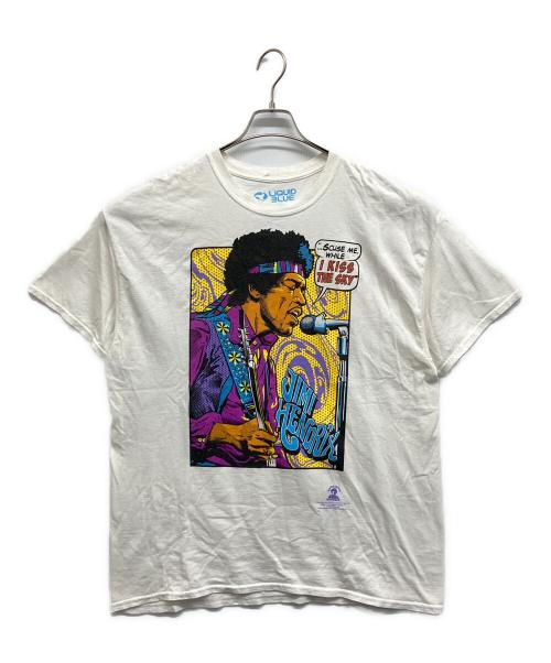 LIQUID BLUE（リキッドブルー）LIQUID BLUE (リキッドブルー) Tシャツ ホワイト サイズ:XLの古着・服飾アイテム