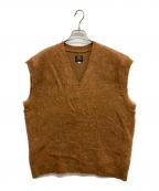 ）の古着「Mohair Knit Vest」｜ブラウン