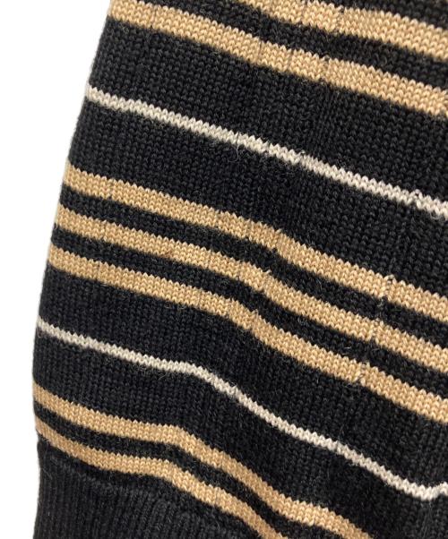 BURBERRY GOLF（バーバリーゴルフ）BURBERRY GOLF (バーバリーゴルフ) ボーダーニット ベージュ サイズ:LLの古着・服飾アイテム
