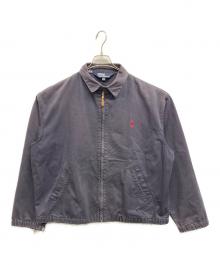POLO RALPH LAUREN（ポロ・ラルフローレン）の古着「スイングトップ」｜ネイビー